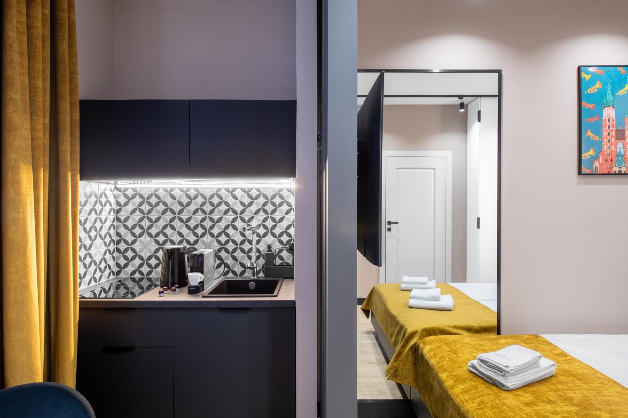 Platinia Premium Apartments クラクフ エクステリア 写真